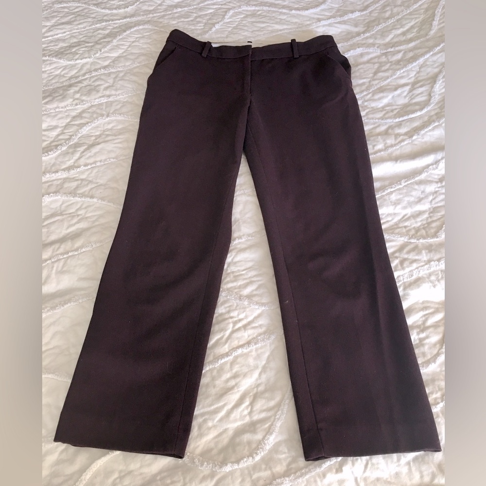 H&M maroon/cranberry red capris - size 6 / 38